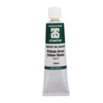 OIL AS ARTIST 40ML S3 PHTHALO GREEN Y/S