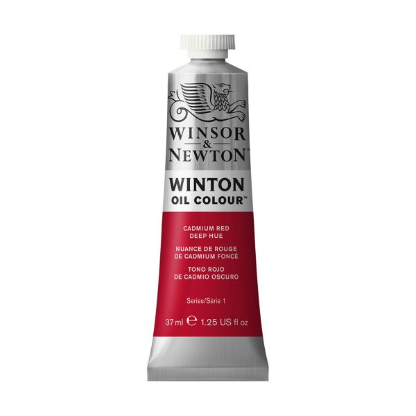 W&N Winton Oil Colour 37ml - Cadmium Red Deep Hue