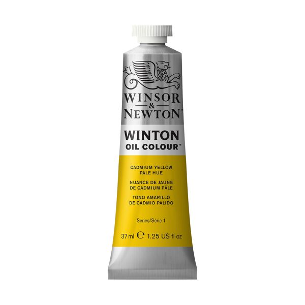 W&N Winton Oil Colour 37ml - Cadmium Yellow Pale Hue