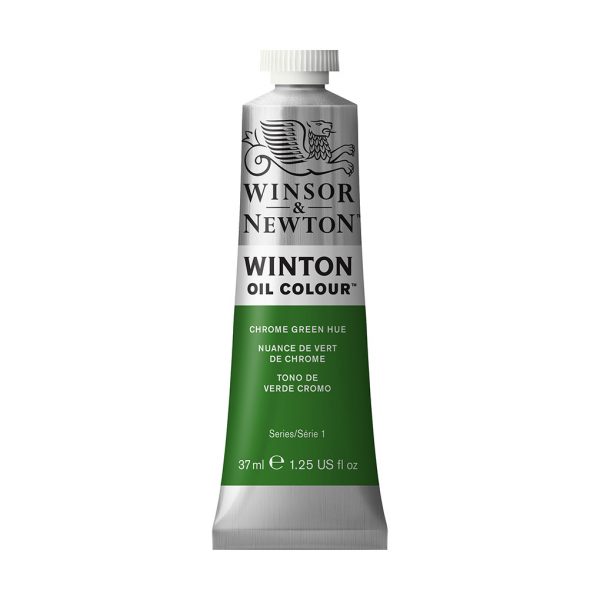 W&N Winton Oil Colour 37ml - Chrome Green Hue
