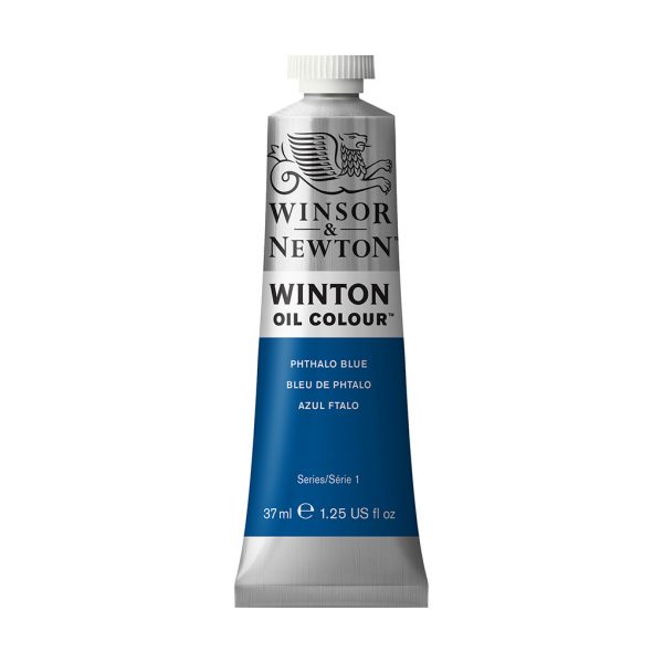W&N Winton Oil Colour 37ml - Phthalo Blue