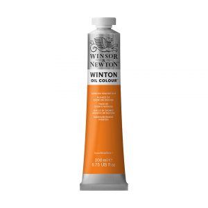W&N Winton Oil Colour 200ml - Cadmium Orange Hue