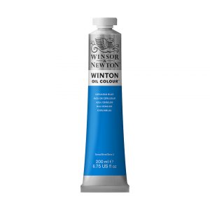 W&N Winton Oil Colour 200ml - Cerulean Blue Hue
