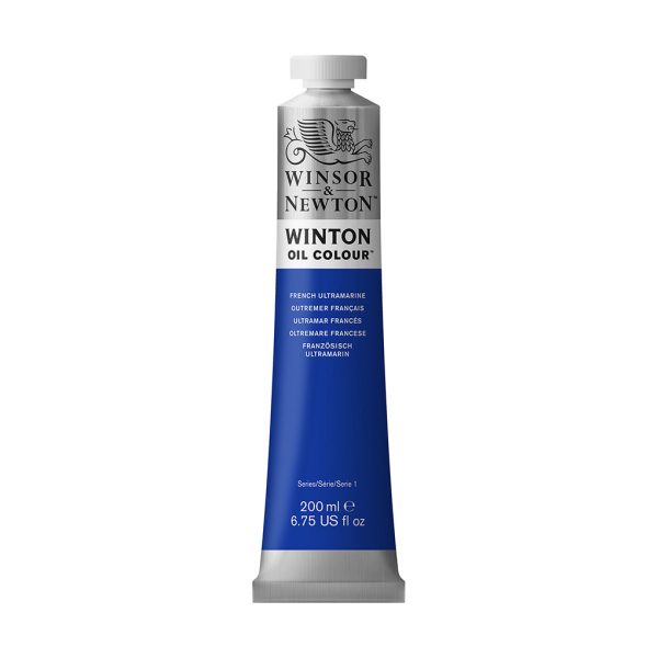 W&N Winton Oil Colour 200ml - French Ultramarine
