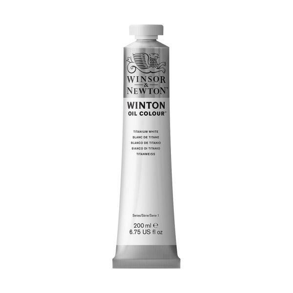 W&N Winton Oil Colour 200ml - Titanium White