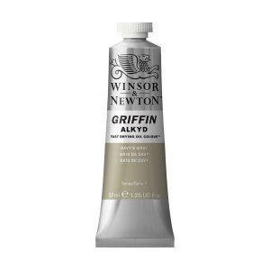 W&N Griffin Alkyd 37ml - Davy's Gray (Series 1)