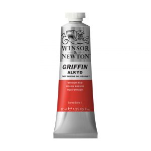W&N Griffin Alkyd 37ml - Winsor Red (Series 1)